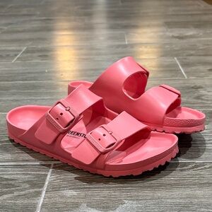 Birkenstock Arizona EVA Sandals in Coral Pink
